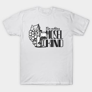 Mosel Kind Spruch Moselaner Geschenk T-Shirt